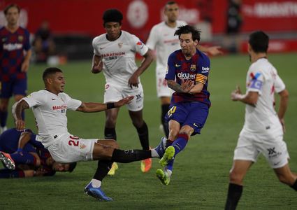 Sevilla x Barcelona - Liga Santander 2019/20 - Campeonato Jornada 30