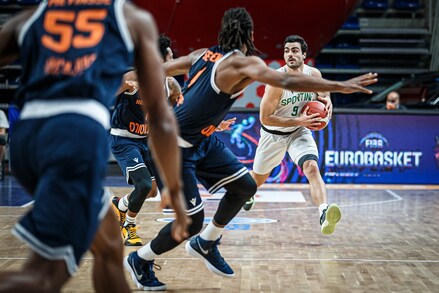 Sporting x Nes Ziona - FIBA Europe Cup 2020/21 - 1 Fase de GruposGrupo CJornada 1