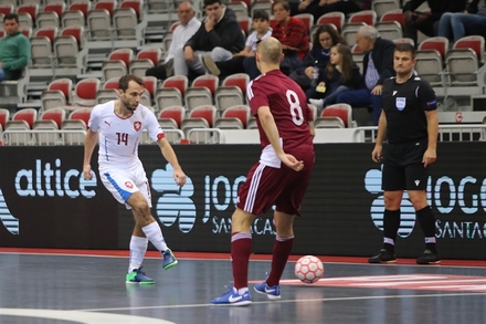 Letnia x Repblica Checa - Apuramento Mundial Futsal 2020 - UEFA - Ronda PrincipalGrupo 8