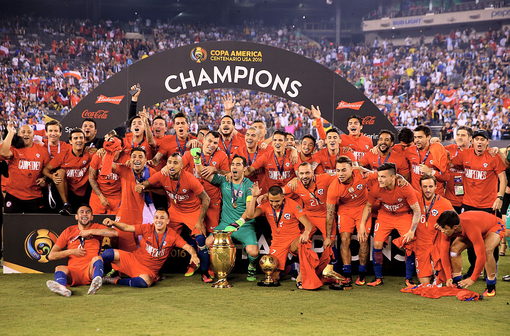 O Chile conquistou a Copa Amrica