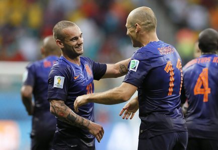 Espanha v Holanda (Mundial 2014)