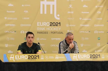 Portugal x Itália - Europeu Hóquei Patins 2021 - Fase de Grupos Jornada 3