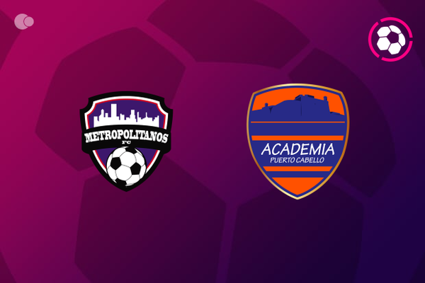 Empate entre Metropolitanos FC y Academia Puerto Cabello en la Liga Venezolana