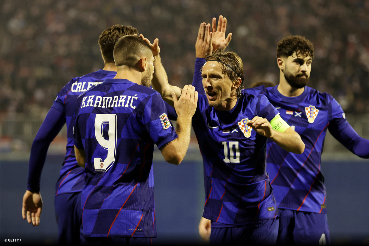 Croacia golea a Chequia en un partido de candidatos a la clasificacin