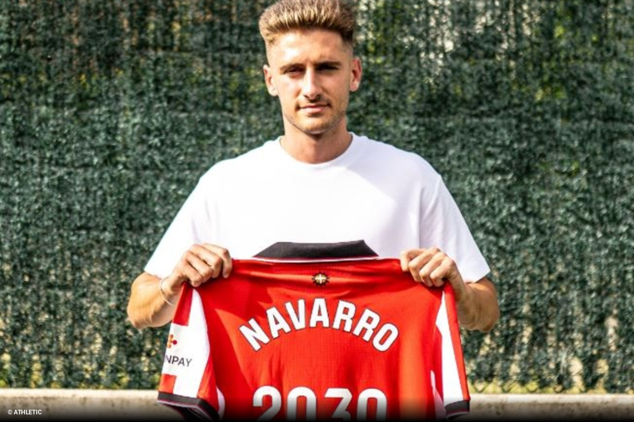 Promesa espaola, Navarro se incorpora al Athletic